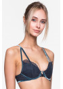 BRA LE JOURNAL INTIME "JOSEPHINE" PUSH-UP (GRAY-BLUE) Le Journal JS-BR-PU